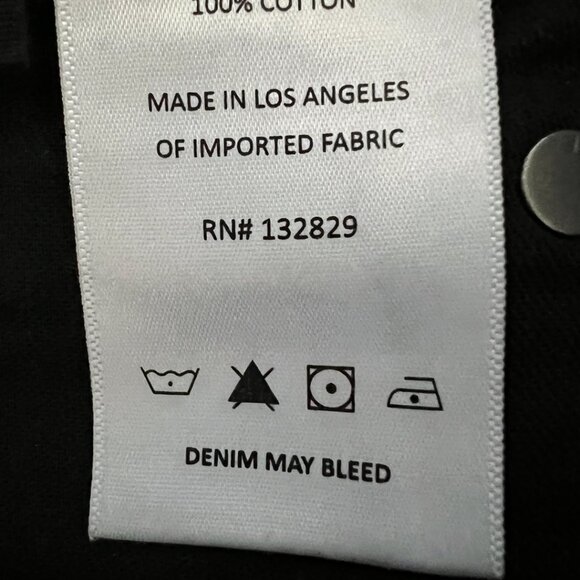 GRLFRND Amara Denim Maxi Pencil Skirt With Back Slit In Loleta Size 24 - Picture 15 of 16